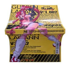 Gurren Lagann Volume 2 Manga Paperback Bandaii 2008 & Poster